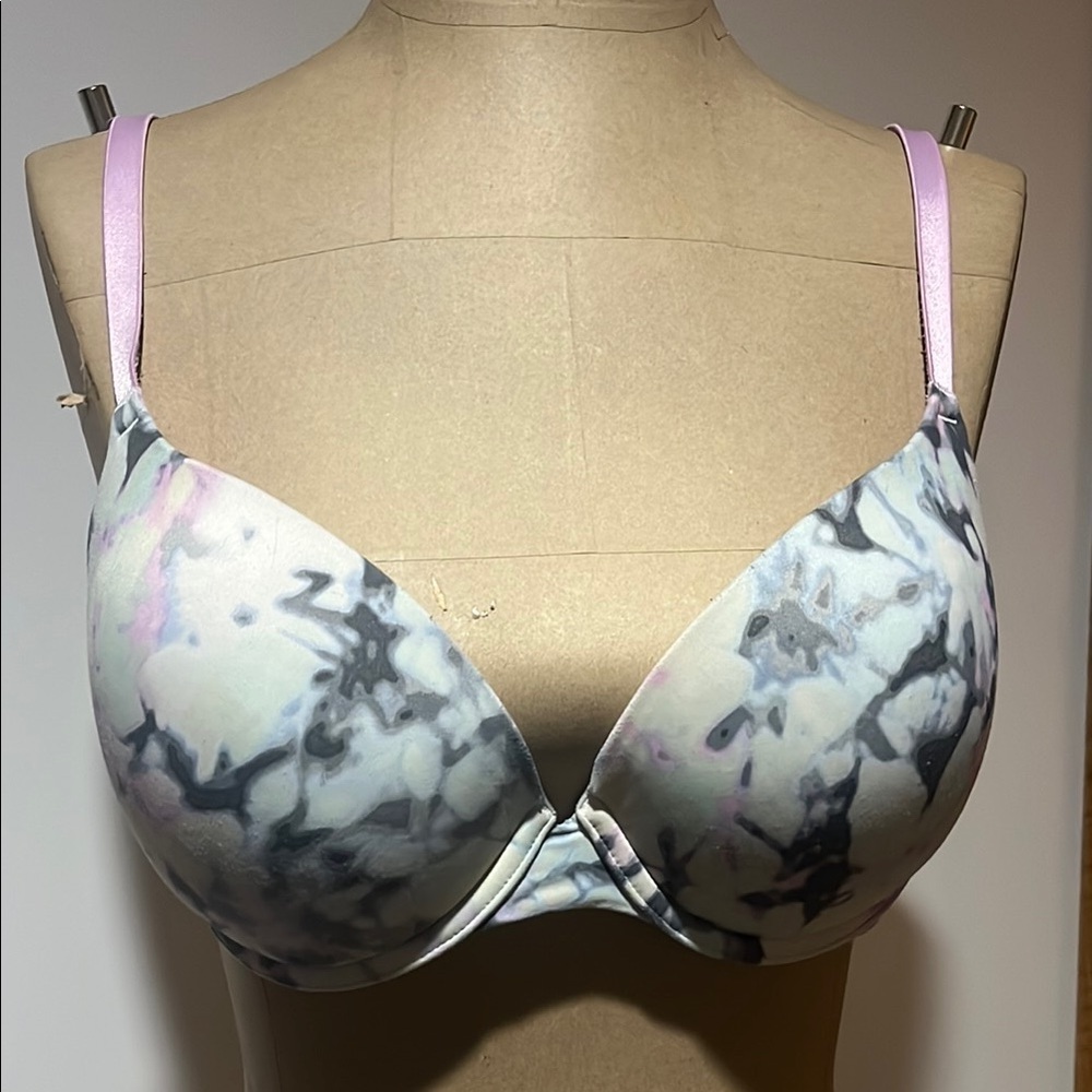 PINK Victoria's Secret Marble Effect Bra